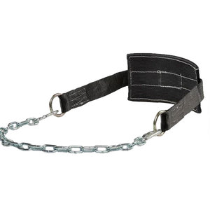 Professional Lightweight Neoprene Dip <b>Belt</b> <b>Chain</b> for <b>Weight</b> Lifting Customizable Logo Waterproof Breathable Hook Loop Closure - Product Image 2