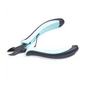 Wire Cutters Jewelry Making <b>Tool</b> Teal Handle Carbon Steel Heavy Duty Precision Beading Crafting Professional Hand <b>Tool</b> - Product Image 1