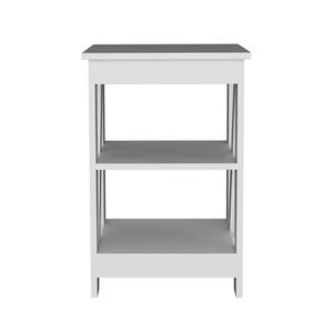 Taylor 3-Tier <b>Storage</b> Side <b>Table</b> Nightstand <b>Small</b> Space Sofa <b>Table</b> End <b>Table</b> Console for <b>Small</b> Spaces - Product Image 2