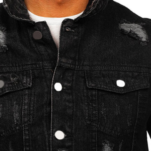Blouson en jean personnalisable, nouvelle conception, matériau en duvet pour l'hiver, vente chaude, directement du fabricant - Product Image 3