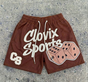 Custom Streetwear Mesh Shorts Heavy <b>Weight</b> Polyester Fabric Puff Print Logo Summer Shorts Made In Pakistan - Product Image 3