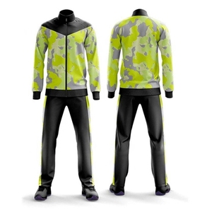 Conjunto Deportivo para Hombre, 100% Algodón, Sudadera con Cremallera y Pantalones Deportivos, Diseño con Parches de Colores - Product Image 4