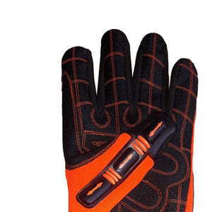 Guantes de Bombero Resistentes al Calor y al Fuego, Guantes de Rescate de Cuero para Extricación, Guantes de Trabajo Mecánico con Protección TPR Contra Impactos - Product Image 4