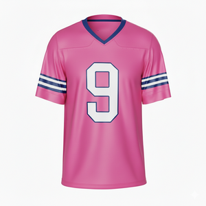 2k26 Nuevo estilo, camiseta de fútbol americano personalizada, camiseta deportiva de manga corta con cuello en V para hombre, uniforme de equipo - Product Image 3