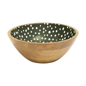 ชามไม้ทำมือ ดีไซน์วาบิซาบิ รูปทรงดอกไม้ สำหรับเสิร์ฟอาหาร ผิวสัมผัสธรรมชาติ - Product Image 2