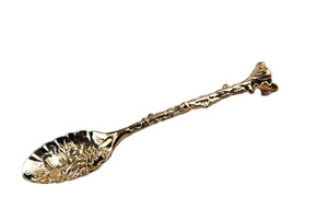 Crystal Handle Tea Spoon Premium Steel Luxury Finished Ideal for Parties Gifting Tea <b>Coffee</b> and Dessert Serving From India - Product Image 4