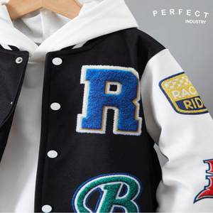 Premium Quality Winter <b>Varsity</b> <b>Boys</b> <b>Jackets</b> Embroidery Chenille work Baseball <b>jackets</b> Outdoor Hot Selling Custom design <b>Jackets</b> - Product Image 5