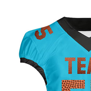 Camisetas personalizadas de malla con sublimación impresa, camisetas personalizadas con nombre y número del equipo, camisetas de práctica de fútbol americano de alta calidad - Product Image 5