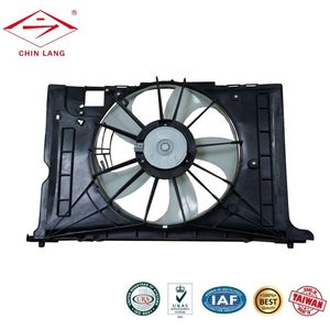 Potente ventilador de refrigeración del radiador con cubierta para TOYOTA COROLLA 08'~ 2.0L OE # 16711-0D340 16363-28150 16361-0D270 - Product Image 1