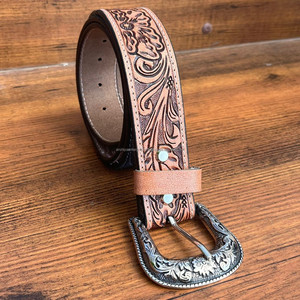 เข็มขัดหนังนิ่มสำหรับผู้ชายและผู้หญิงเหมาะสำหรับชุดสูทธุรกิจเข็มขัดแบบปรับได้รองเท้าบูตสุดหรู - Product Image 4