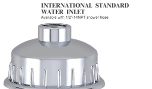 OEM/ODM filtre de douche mural média personnalisé Installation facile Purification du filtre à eau au sulfite de calcium pour usage domestique - Product Image 4