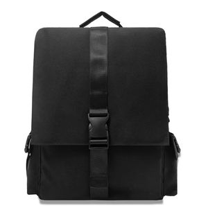 Sac à dos tendance en polyester imperméable avec compartiment antichoc et fermeture éclair, fabriqué au Vietnam - Product Image 1