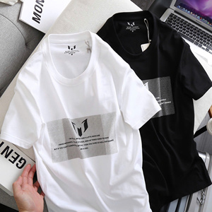 T-shirt de marque 10% Discount pour hommes O-Neck Drop-Shoulder Design Heavyweight Breathable Fast Dry-Cheap Price - Product Image 1