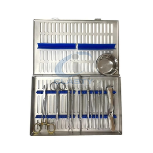 Juego de Instrumentos Quirúrgicos Dentales Manuales Reutilizables Ergonómicos con Certificación CE, CLASTY INSTRUMENTS, Acero Inoxidable, para Dentistas - Product Image 1
