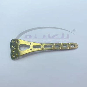 Plaques de blocage orthopédiques à angle de 2,4 mm pour radius distal volaire à deux colonnes, 2 ou 6 trous, L/R, 2,7 mm, lot de 10 pièces, par Blush Surgical - Product Image 3