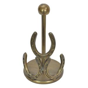 Horse Shoe Design <b>Tissue</b> Stand <b>Wedding</b> Table Accessories Napkin <b>Tissue</b> Holder Brass Antique Finish - Product Image 3