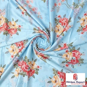 Premium Printed Japan Satin Fabric Custom Manufacturer OEM ODM Apparel Bridal Home Textile Wholesale Export Factory - Product Image 1