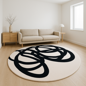 Tapis faits main modernes de qualité supérieure en laine de Nouvelle-Zélande, fabriqués en Inde, pour salon et maison, vente en gros - Product Image 3