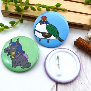 <b>Button</b> Badge <b>Maker</b> Custom 58mm Printed Design Logo Round Tin <b>Button</b> Badge - Product Image 2