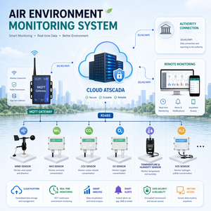 Système intelligent de surveillance des émissions basé sur ATSCADA |    SYSTÈME AUTOMATIQUE DE SURVEILLANCE DES ÉMISSIONS – Disponible en version OEM - Product Image 1