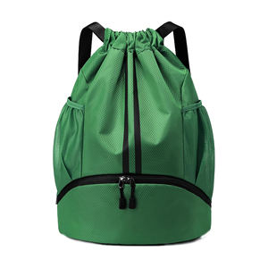 Mochila Deportiva con Diseño de Baloncesto para Niños y Niñas, Ligera, con Bolsillos de Malla para Guardar Balones - Product Image 4