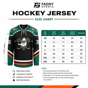 Maillot de hockey sur glace personnalisé en sublimation, brodé, en sergé, pour équipe, vêtement de sport respirant, uniforme d'entraînement de hockey - Product Image 6