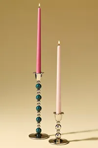Candelabro de Aluminio de Alta Calidad de Acube Industries, Hecho a Mano, con Acabado de Latón, Decoración para el Hogar, Estilo Antiguo - Product Image 2