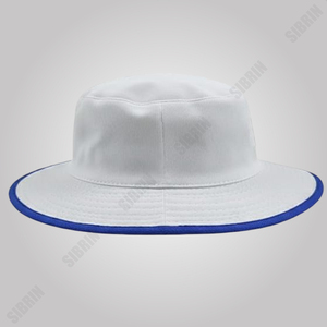 Sombrero de Cricket de Ala Ancha SIBRIN, Gorra Deportiva Personalizada de Algodón de Alta Calidad, Sombrero de Safari para Hombre, Gorra de Verano para Deportes al Aire Libre, Color Blanco - Product Image 1