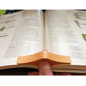 Porte-page en bois de qualité supérieure, ouvre-livre portable, outil de lecture pour les voyages - Product Image 3