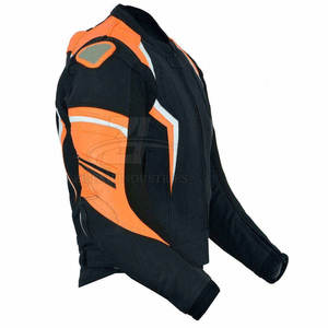 Veste de motard en cuir respirant de haute qualité pour l'hiver, veste de moto à vendre - Product Image 6