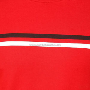 เสื้อยืดผ้าฝ้าย100% พรีเมี่ยมสำหรับผู้ชายเสื้อเจอร์ซีย์ผ้าเจอร์ซี่สีล้วนขนาดพอดีตัวดีไซน์โลโก้แบบกำหนดเอง - Product Image 6