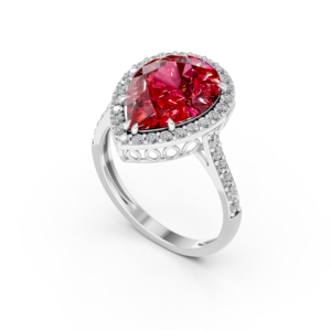Anillo de Plata 925 con Diamante de Laboratorio para Mujer, Certificado IGI, RJC, ODM, OEM, Fabricante Ético, Venta al Por Mayor E201341 - Product Image 3