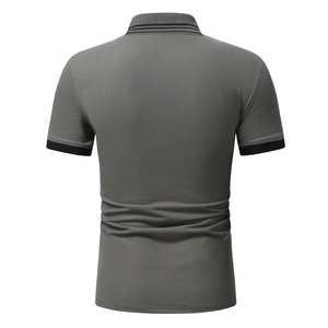 2026 Best Quality Stylish collar men polo shirt cotton short sleeve shirt breathable summer casual wear comfortable daily outfit - Product Image 2