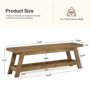 Banco Zapatero Sólido para Mayor Durabilidad y Estabilidad - Product Image 2