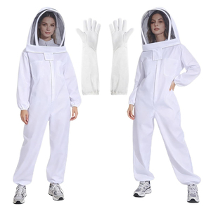 Combinaison d'apiculture de qualité professionnelle avec couverture intégrale du corps pour l'entretien des ruches, la collecte du miel et le travail d'apiculteur en extérieur - Product Image 5