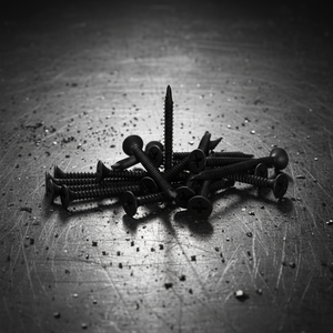 Tornillo para paneles de yeso de acero inoxidable PDC Modelo 9, Clase 8.8, con punta de perforación estándar, autorroscante, cabeza Pan/Bugle, Phillips Drive - Product Image 1