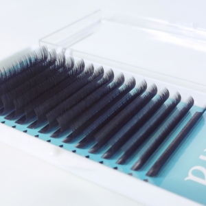 Venta al por mayor de Vietnam 0,03 Mega volumen seda mate oscuro bandejas de extensión de pestañas 0,03 CC para mejoras de pestañas - Product Image 3