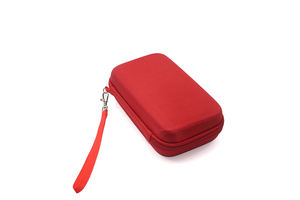 Étui de transport en EVA antichoc anti-stress élégant de l'usine du Vietnam grande fermeture à glissière carrée câble USB stockage de voyage à la mode - Product Image 3