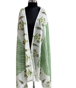 Flattering 2025 Women's Cotton Breathable Beach <b>Sarong</b> <b>Wrap</b> Shawl for Travel & Outdoor Use - Product Image 4