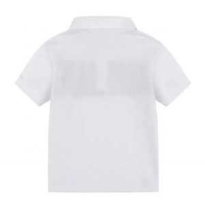 เสื้อแฟชั่นเด็กมาใหม่ปี 2026 แขนสั้น สกรีนโลโก้ได้ ผ้าฝ้าย 100% ย้อมสีแบบ Garment Dyed กันยับ เป็นมิตรต่อสิ่งแวดล้อม - Product Image 2