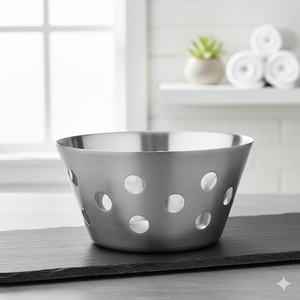 Juego de mesa PARA CENA, cuencos de mezcla de frutas y ensaladas, tazón de servicio, cesta de pan de acero inoxidable, proveedor de fábrica - Product Image 1