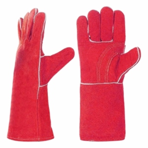 Vente flash - Gants de soudage en cuir de vachette renforcé, protection industrielle des mains, résistance à la chaleur, ignifuges - Product Image 5