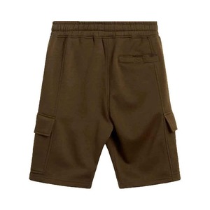 Pantalones Cortos Cargo de Lona Marrón para Hombre, Transpirables, de Secado Rápido, 100% Algodón, con Cintura Ajustable con Cordón y Bolsillos, Estilo Playero Floral de Talle Alto - Product Image 5