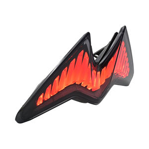 Pièces de moto Lentille de fumée Feux arrière LED avec clignotant pour RS660 2021-2023 - Product Image 5