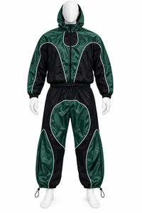 Conjunto de Chaqueta Cortavientos de Nailon Sólido Informal Personalizado para Hombre, Traje Deportivo de Dos Piezas Ligero de Alta Calidad para Otoño, Precio Económico, Precio al por Mayor - Product Image 2