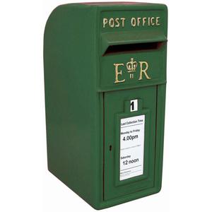 Irish Green Post <b>Box</b> Weatherproof Cast Iron Letter <b>Box</b> For Garden Supplies Wholesaler & Manufacturer - Product Image 3