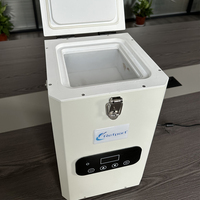 Refport -120C Congélateur portable Stirling à très basse température (ULT) de 2 L de capacité pour usage en laboratoire 12V/24V/110-240V