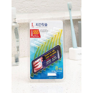 Cepillo Interdental en Forma de L SSS 8P Modelo Daiso2112 - Product Image 1
