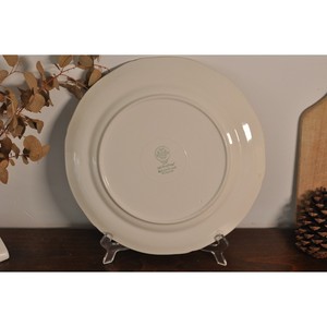 Plato Plano de Cerámica Floral Blanco, Apto para Microondas, Ideal para Servir Comidas y Postres, de la India - Product Image 3