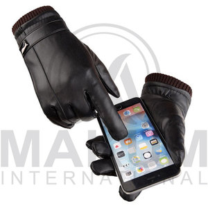 Latest High Quality Dressing Gloves for Women Men Leather Gloves Fashion Leather Gloves - Product Image 5